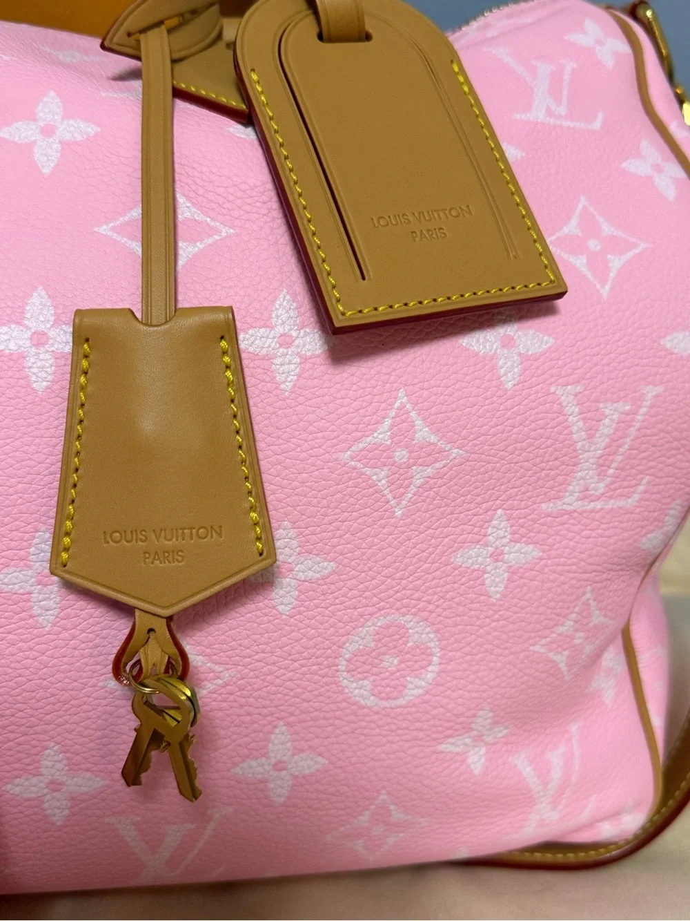Louis Vuitton soft pink